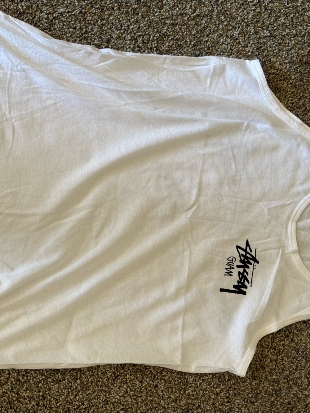 Stussy Guam tank top size medium
